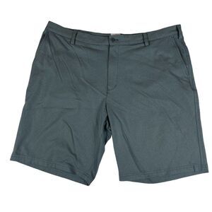 Adidas Shorts Climalite Chinos Blue Casual Golf Flat Front Men's Size 40